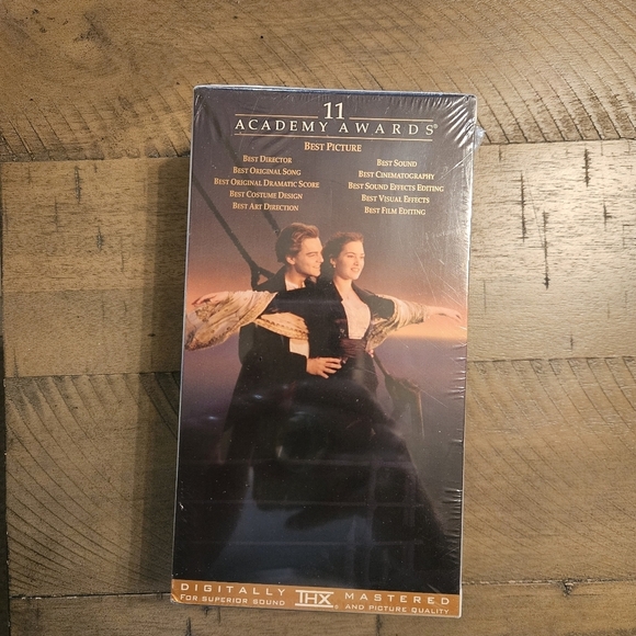 Titanic (VHS, 1998, 2-Tape Set) New & Sealed It is SEALED - Picture 2 of 5